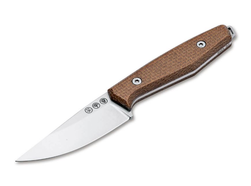 Slika NOŽ BOKER DAILY KNIVES AK1 DROPPOINT MUSTARD