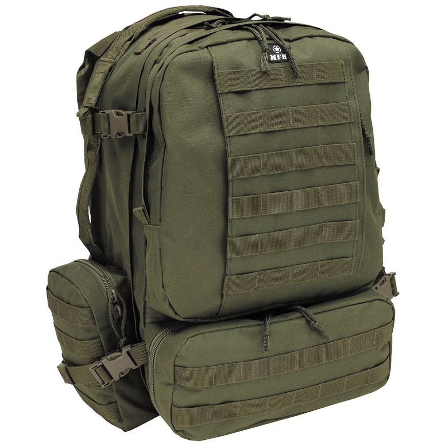 Slika RUKSAK ZELENI "TACTICAL-MODULAR"