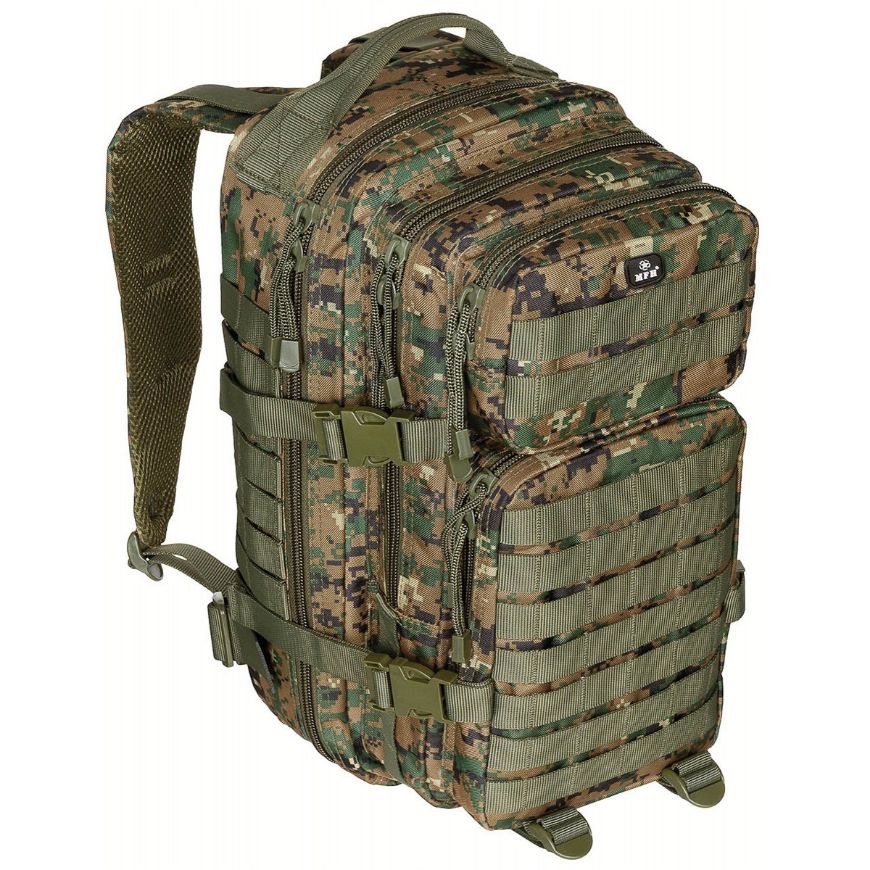 Slika RUKSAK US BACKPACK, ASSAULT I, DIGITAL WOODLAND 30L