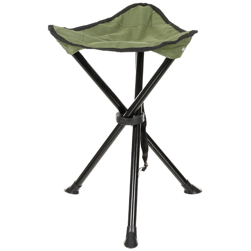 Slika STOLICA FOLDING STOOL, TRIPOD, OD GREEN