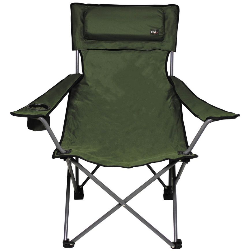 Slika STOLICA FOLDING CHAIR, DELUXE, OD GREEN