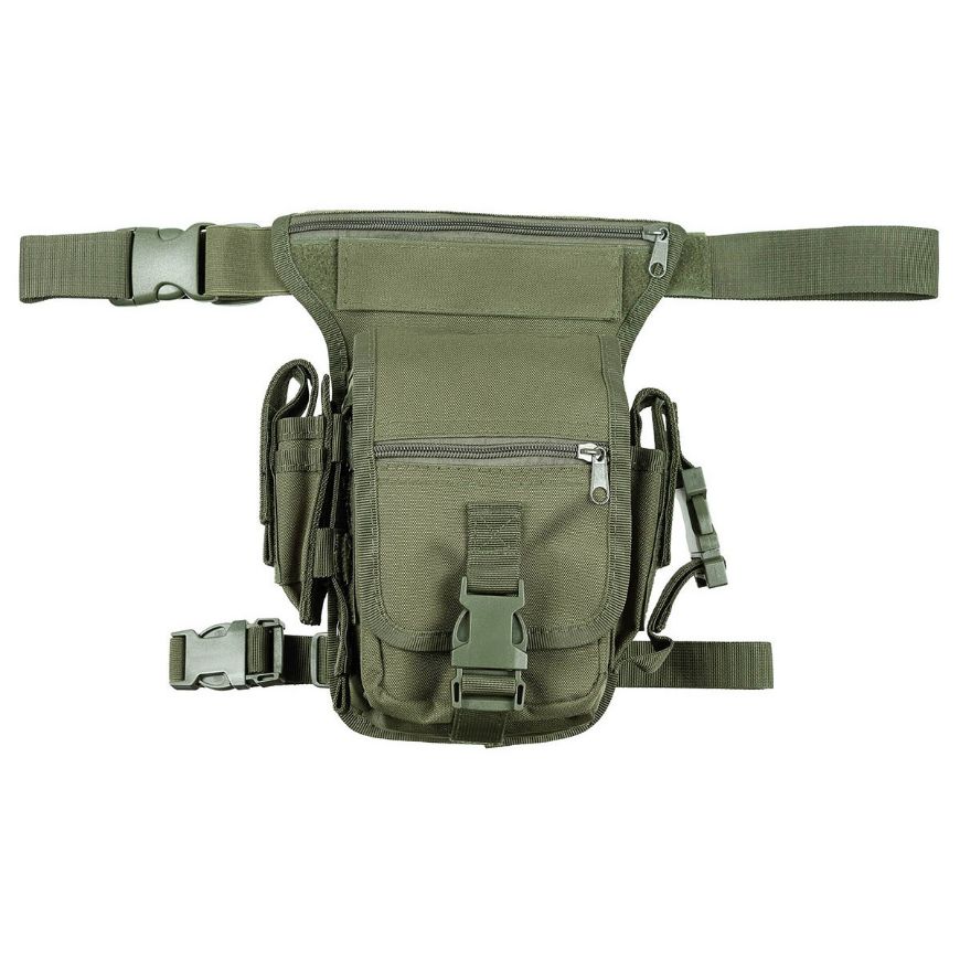 Slika TORBA, OD GREEN, LEG- AND BELT FIXATION