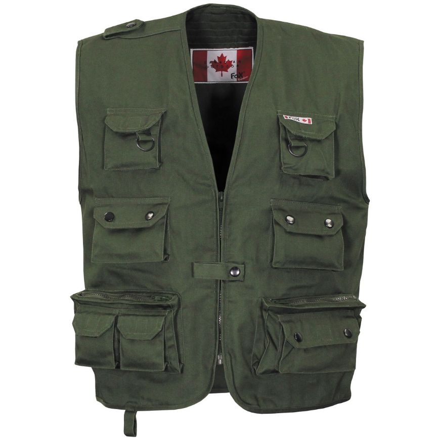 Slika OUTDOOR PRSLUK, OD GREEN ,HEAVY VERSION, XXXL