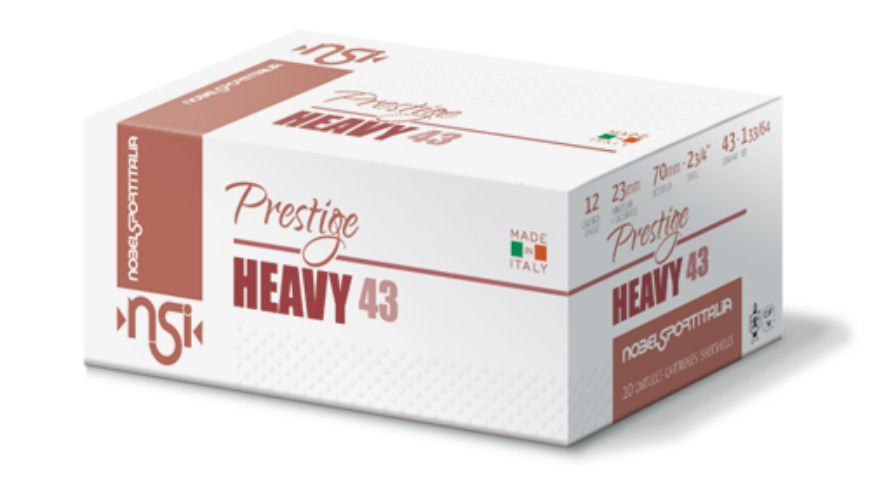 Slika METAK NSI HEAVY LINEA PRESTIGE 43GR 3.1MM 12/70 NO.4