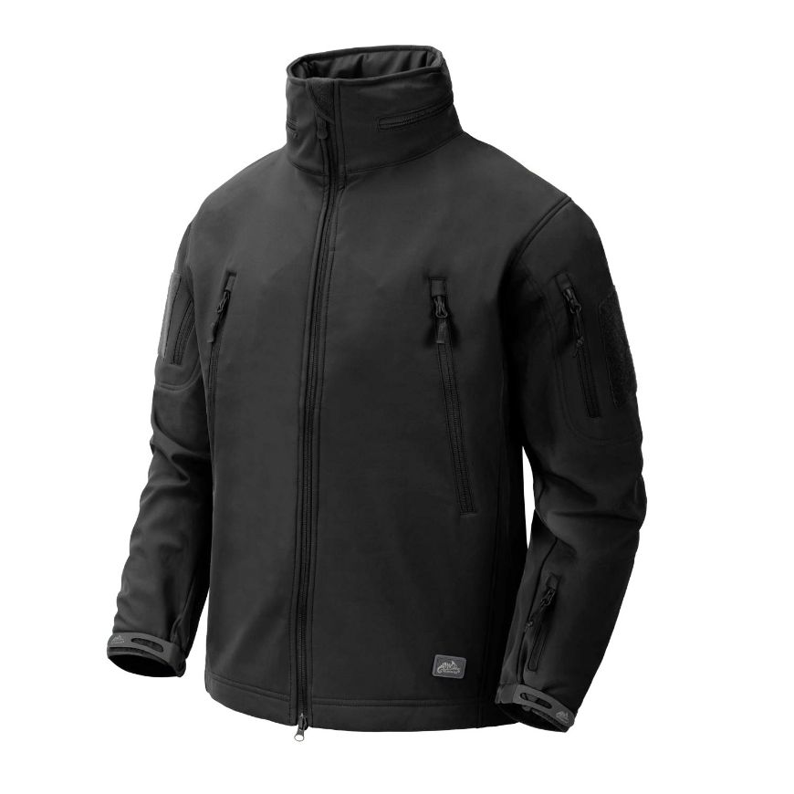 Slika JAKNA GUNFIGHTER JACKET-SHARK SKIN WINDBLOCKER CRNA M