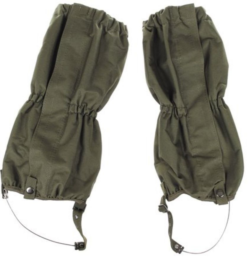 Slika GAMAŠE GAITERS OD GREEN WITH ZIP STEEL WIRE