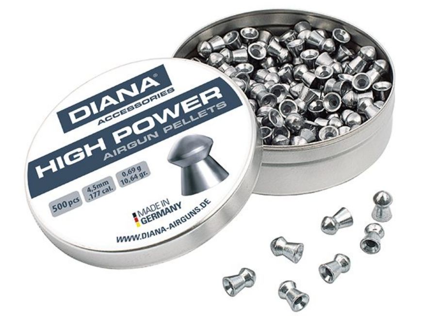 Slika DIJABOLE DIANA HIGH POWER 4,5MM 400 KOM