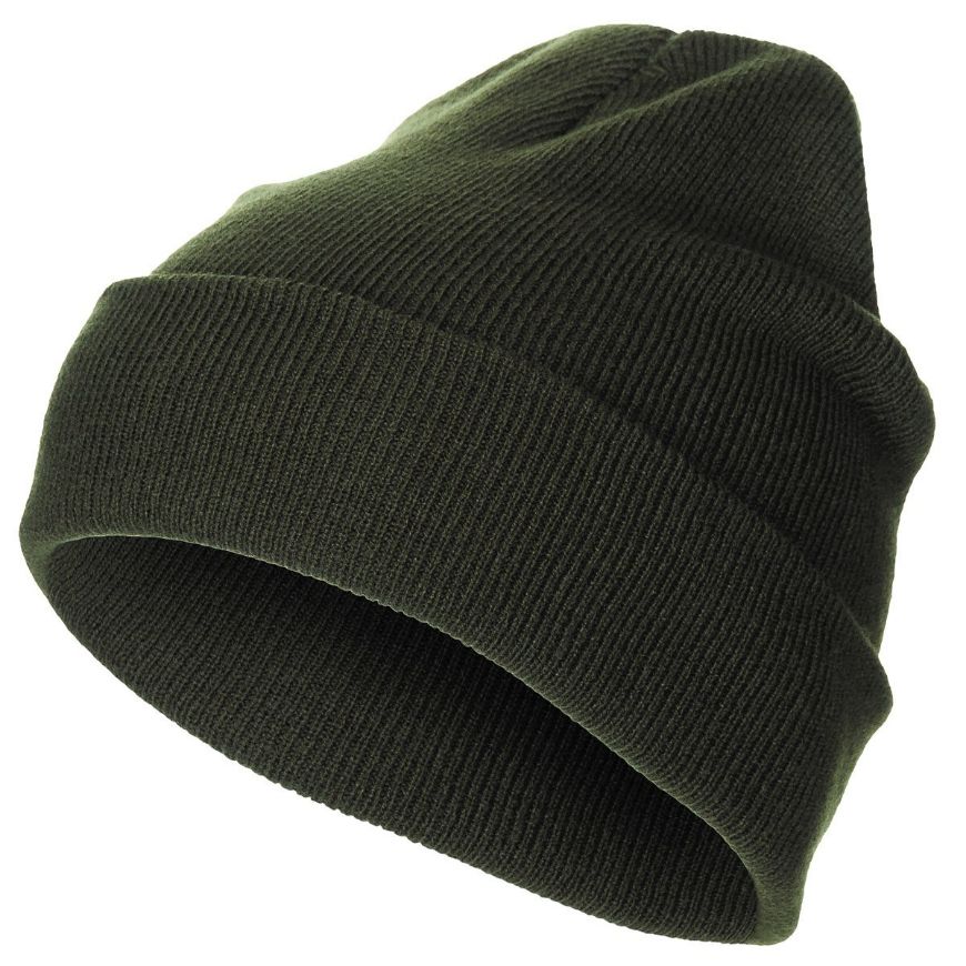 Slika KAPA WATCH HAT, ACRYLIC, OD GREEN, FINE KNIT