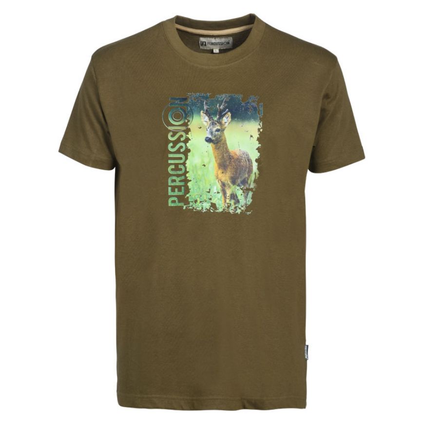 Slika MAJICA PERCUSSION ŠLJUKA KHAKI L 15161