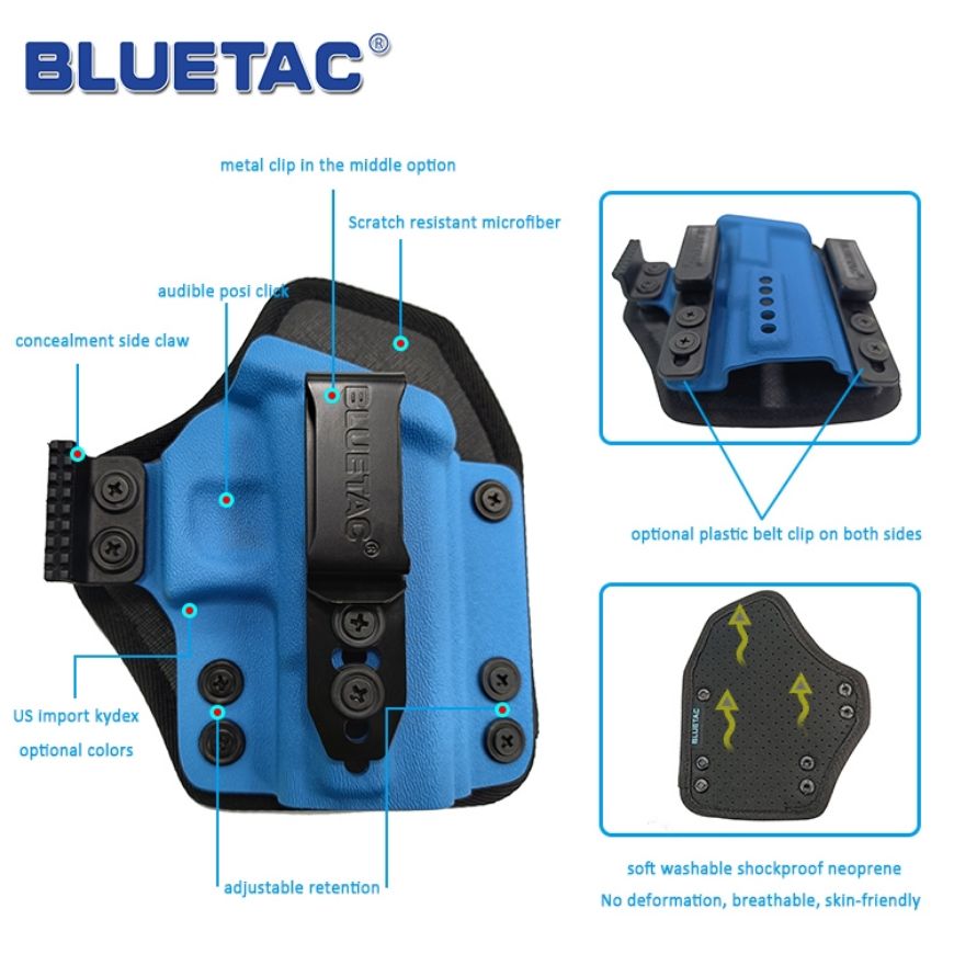 Slika BLUETAC HELLCAT PRO PRIKRIVENO NOŠENJE PLAVA
