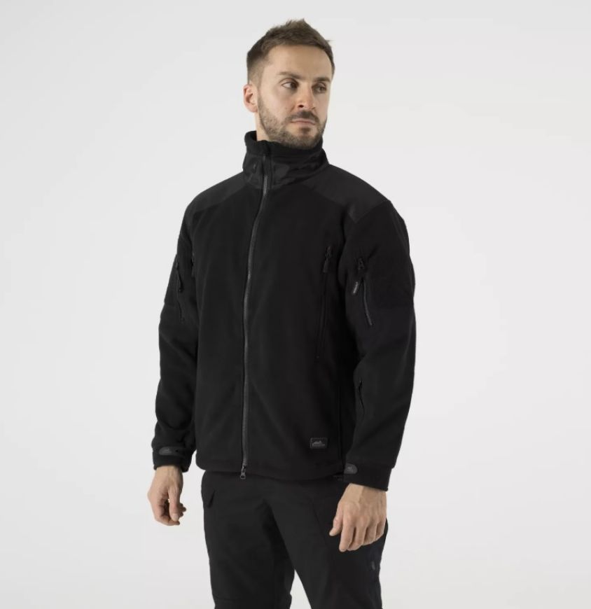 Slika HELIKON TEX LIBERTY JAKNA DUPLI FLIS CRNA 