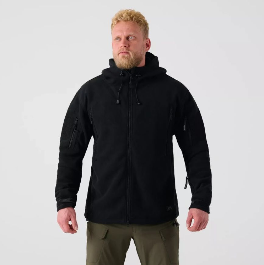 Slika HELIKON TEX JAKNA PATRIOT DUPLI FLIS CRNA 