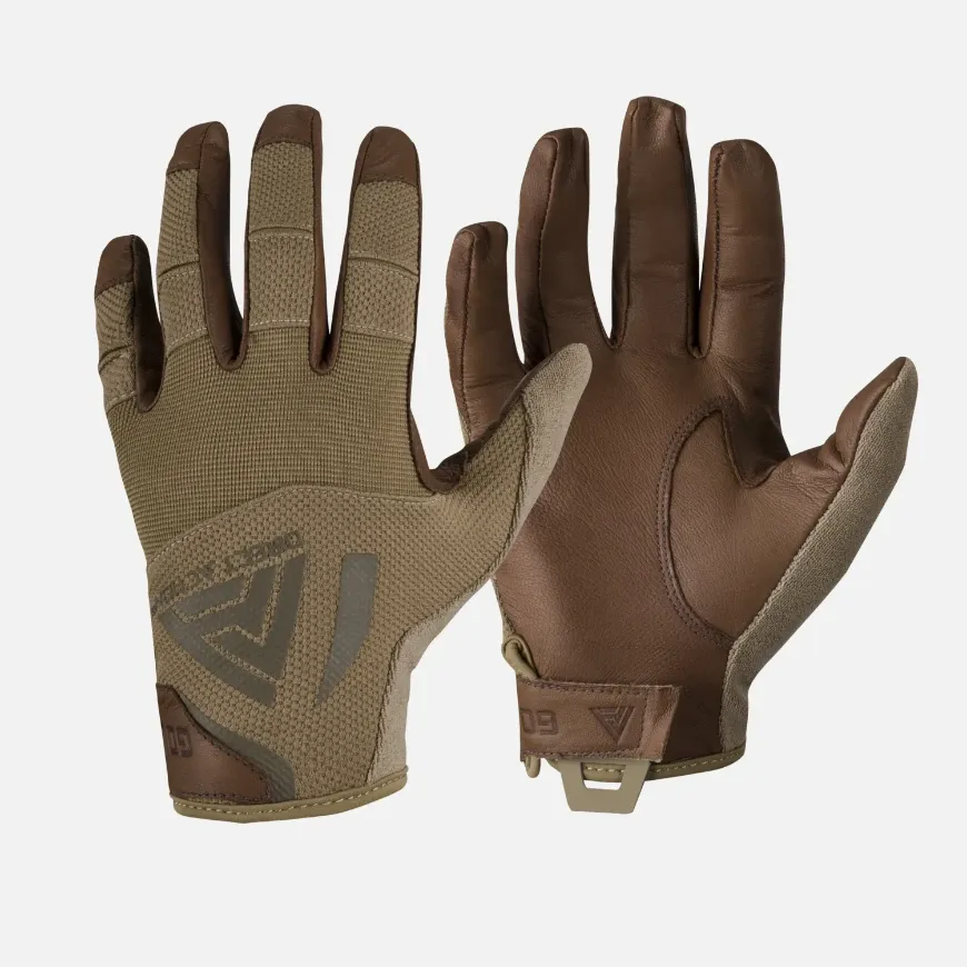 Slika DIRECT ACTION RUKAVICE HARD LEATHER COYOTE BROWN 