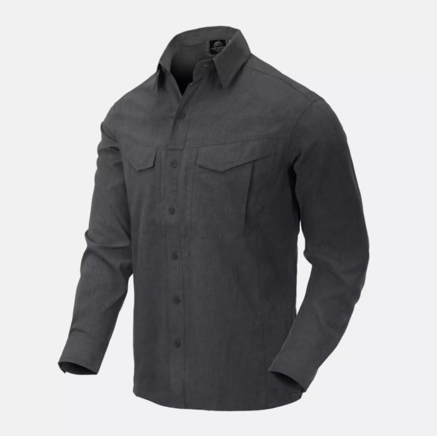 Slika HELIKON TEX KOŠULJA DEFENDER GENTLEMAN MELANGE BLACK GREY 