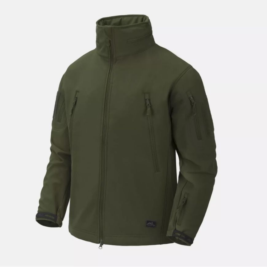 Slika HELIKON TEX JAKNA GUNFIGHTER SHARK SKIN WINDBLOCKER ZELENA