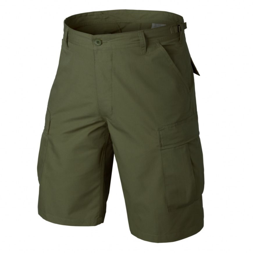 Slika KRATKE HLAČE HELIKON TEX BDU RIPSTOP OLIVE GREEN 