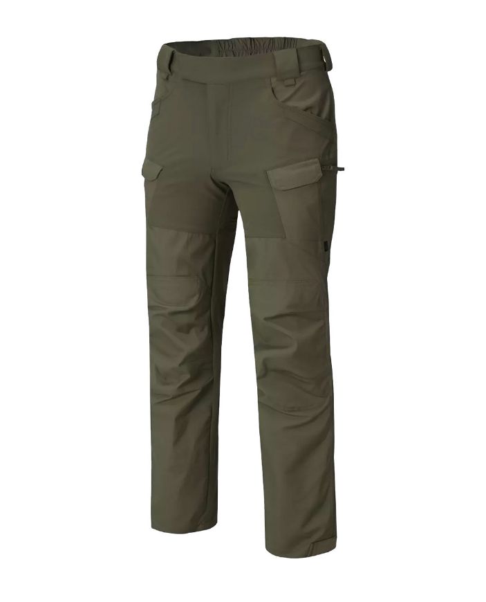 Slika HELIKON TEX HLAČE HYBRID OUTBACK TAIGA GREEN LONG