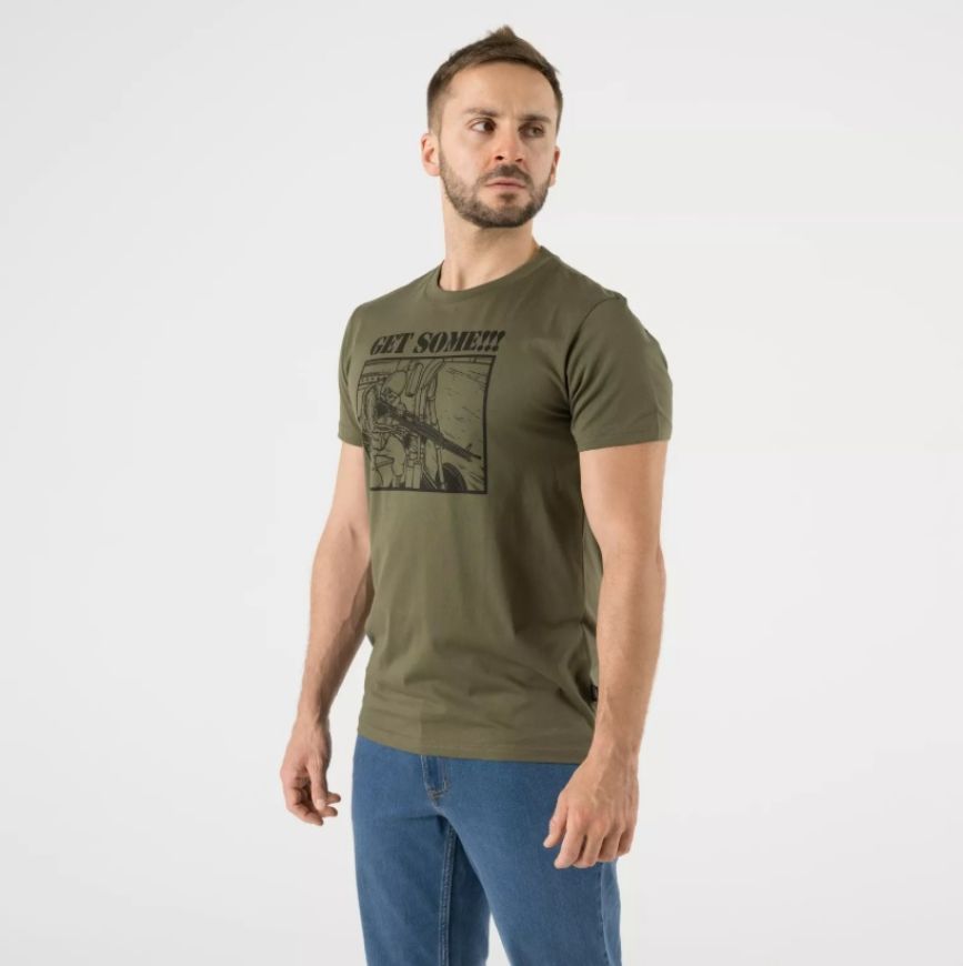Slika HELIKON TEX MAJICA GET SOME OLIVE GREEN 